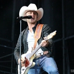 Justin Moore at FarmBorough Festival in New York City on June 27, 2015.