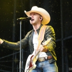 Justin Moore at FarmBorough Festival in New York City on June 27, 2015.