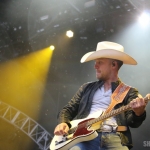 Justin Moore at FarmBorough Festival in New York City on June 27, 2015.