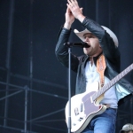 Justin Moore at FarmBorough Festival in New York City on June 27, 2015.