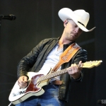 Justin Moore at FarmBorough Festival in New York City on June 27, 2015.