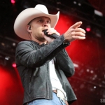 Justin Moore at FarmBorough Festival in New York City on June 27, 2015.