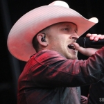 Justin Moore at FarmBorough Festival in New York City on June 27, 2015. Justin Moore at FarmBorough Festival in New York City on June 27, 2015.