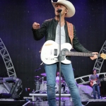 Justin Moore at FarmBorough Festival in New York City on June 27, 2015. Justin Moore at FarmBorough Festival in New York City on June 27, 2015.