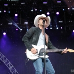 Justin Moore at FarmBorough Festival in New York City on June 27, 2015. Justin Moore at FarmBorough Festival in New York City on June 27, 2015.