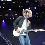 Justin Moore at FarmBorough Festival in New York City on June 27, 2015. Justin Moore at FarmBorough Festival in New York City on June 27, 2015.