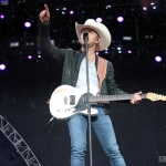 Justin Moore at FarmBorough Festival in New York City on June 27, 2015. Justin Moore at FarmBorough Festival in New York City on June 27, 2015.