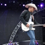 Justin Moore at FarmBorough Festival in New York City on June 27, 2015. Justin Moore at FarmBorough Festival in New York City on June 27, 2015.