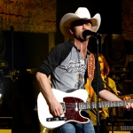 Justin Moore opening for Miranda Lambert at Madison Square Garden in NYC on March 28, 2015.