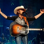 Justin Moore opening for Miranda Lambert at Madison Square Garden in NYC on March 28, 2015.
