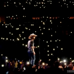 Justin Moore opening for Miranda Lambert at Madison Square Garden in NYC on March 28, 2015.