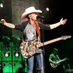 Justin Moore opening for Miranda Lambert at Madison Square Garden in NYC on March 28, 2015.