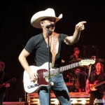 Justin Moore opening for Miranda Lambert at the Xfinity Theatre in Hartford CT on August 30, 2014.