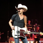 Justin Moore opening for Miranda Lambert at the Xfinity Theatre in Hartford CT on August 30, 2014.