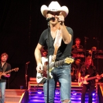 Justin Moore opening for Miranda Lambert at the Xfinity Theatre in Hartford CT on August 30, 2014.
