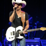 Justin Moore opening for Miranda Lambert at the Xfinity Theatre in Hartford CT on August 30, 2014.