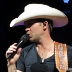 Justin Moore opening for Miranda Lambert at the Xfinity Theatre in Hartford CT on August 30, 2014.