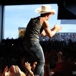 Justin Moore opening for Brad Paisley at the Xfinity Theatre in Hartford CT on July 25, 2015.