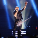 Keith Urban at Brooklyn's Barclays Center on November 19, 2016.