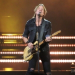 Keith Urban at Brooklyn's Barclays Center on November 19, 2016.