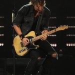 Keith Urban at Brooklyn's Barclays Center on November 19, 2016.