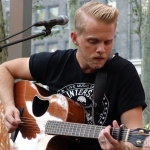 Kelsea Ballerini performing in Bryant Park NYC on September 9, 2015.