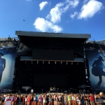 Kenny Chesney performing at MetLife Stadium on August 15, 2015.