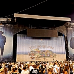 Kenny Chesney performing at MetLife Stadium on August 15, 2015.