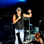 Kenny Chesney performing at MetLife Stadium on August 15, 2015. Kenny Chesney performing at MetLife Stadium on August 15, 2015.