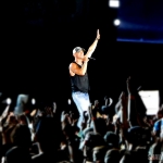 Kenny Chesney performing at MetLife Stadium on August 15, 2015. Kenny Chesney performing at MetLife Stadium on August 15, 2015.