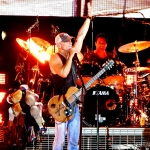 Kenny Chesney performing at MetLife Stadium on August 15, 2015. Kenny Chesney performing at MetLife Stadium on August 15, 2015.