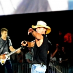 Kenny Chesney performing at MetLife Stadium on August 15, 2015. Kenny Chesney performing at MetLife Stadium on August 15, 2015.