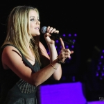 Lauren Alaina opening for Martina McBride in NYC on March 9, 2017.
