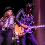 Auggie Pajares performing with Lauren Davidson at The Palace Theatre in Stamford CT / Photo by Shawn St. Jean
