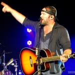Lee Brice at the Playstation Theater in NYC on May 9, 2015.