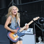 Lindsay Ell at FarmBorough Festival in New York City on June 28, 2015. Lindsay Ell at FarmBorough Festival in New York City on June 28, 2015.