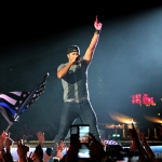Luke Bryan at FarmBorough Festival in New York City on June 28, 2015. Luke Bryan at FarmBorough Festival in New York City on June 28, 2015.