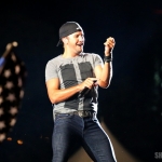 Luke Bryan at FarmBorough Festival in New York City on June 28, 2015. Luke Bryan at FarmBorough Festival in New York City on June 28, 2015.