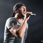 Luke Bryan at FarmBorough Festival in New York City on June 28, 2015. Luke Bryan at FarmBorough Festival in New York City on June 28, 2015.