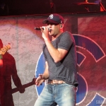 Cole Swindell opening for Luke Bryan in Hartford CT on September 13, 2014.