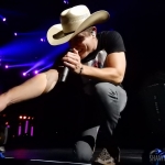 Dustin Lynch at Mohegan Sun on the 2016 Kill The Lights Tour, February 27, 2016.