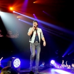 Luke Bryan at Mohegan Sun on the 2016 Kill The Lights Tour, February 27, 2016.
