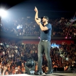 Luke Bryan at Mohegan Sun on the 2016 Kill The Lights Tour, February 27, 2016.