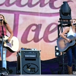 Maddie & Tae at FarmBorough Festival in New York City on June 26, 2015.