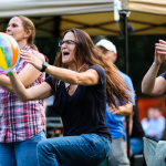Maggie Rose with Them Vibes at CT Folk's 'Folk at the Edge' concert series in New Haven CT on July 22, 2021. Photo by Shawn St. Jean