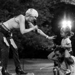 Maggie Rose with Them Vibes at CT Folk's 'Folk at the Edge' concert series in New Haven CT on July 22, 2021. Photo by Shawn St. Jean