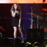 Maren Morris opening for Keith Urban at Brooklyn's Barclays Center on November 19, 2016.