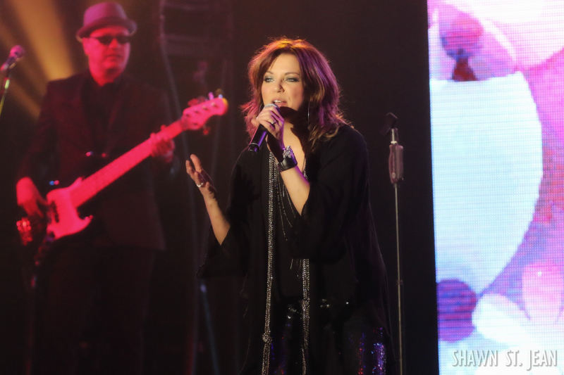 Martina McBride at the Playstation Theater in NYC on March 9, 2017.