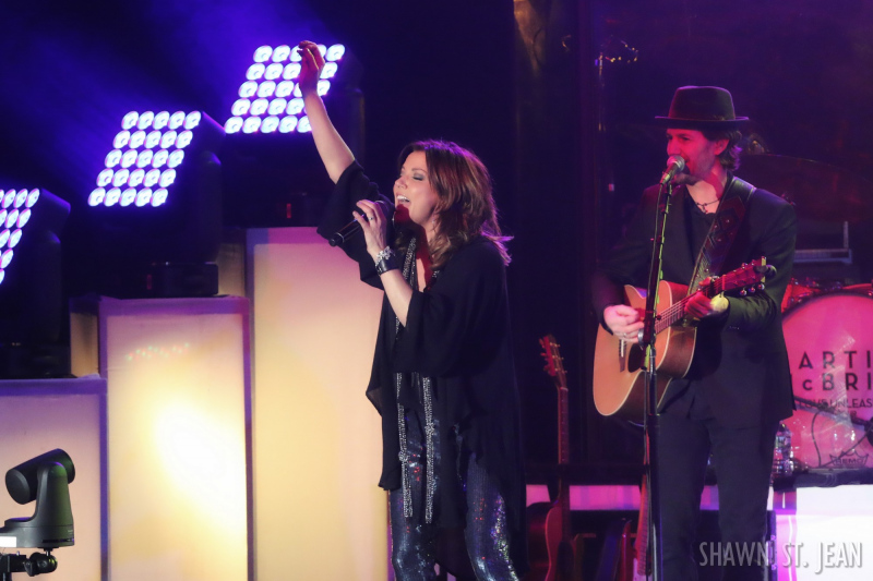 Martina McBride at the Playstation Theater in NYC on March 9, 2017.