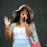 Mickey Guyton at FarmBorough Festival in New York City on June 27, 2015.